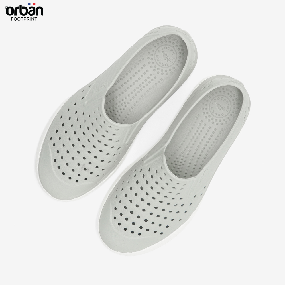 Giày Eva phylon Urban Footpritn D2201 ghi trắng