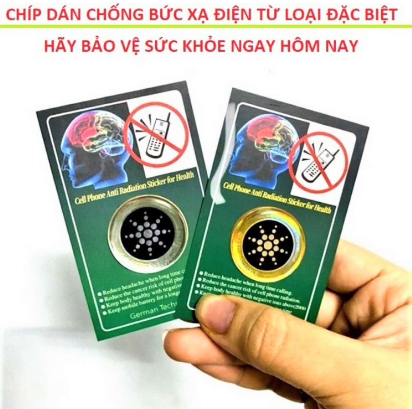 1 CHÍP DÁN TRIỆT SÓNG ĐIỆN TỪ ĐIỆN THOẠI THÔNG MINH BẢO VỆ SỨC KHỎE AN TOÀN HÀNG CHUẨN CHẤT LƯỢNG