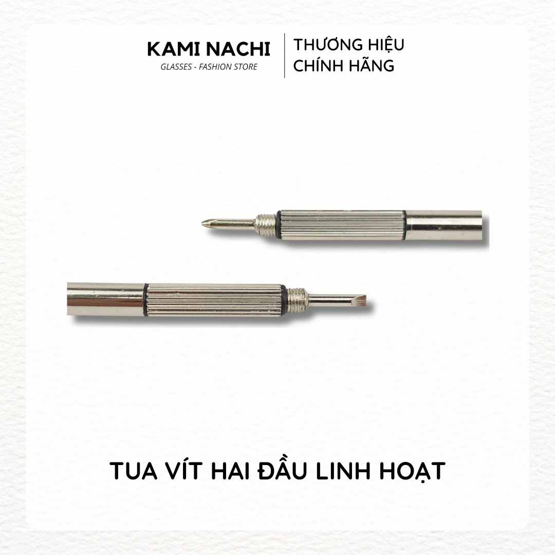Tua vít sửa kính 2 đầu KAMI NACHI tiện lợi, nhỏ gọn, dễ sử dụng