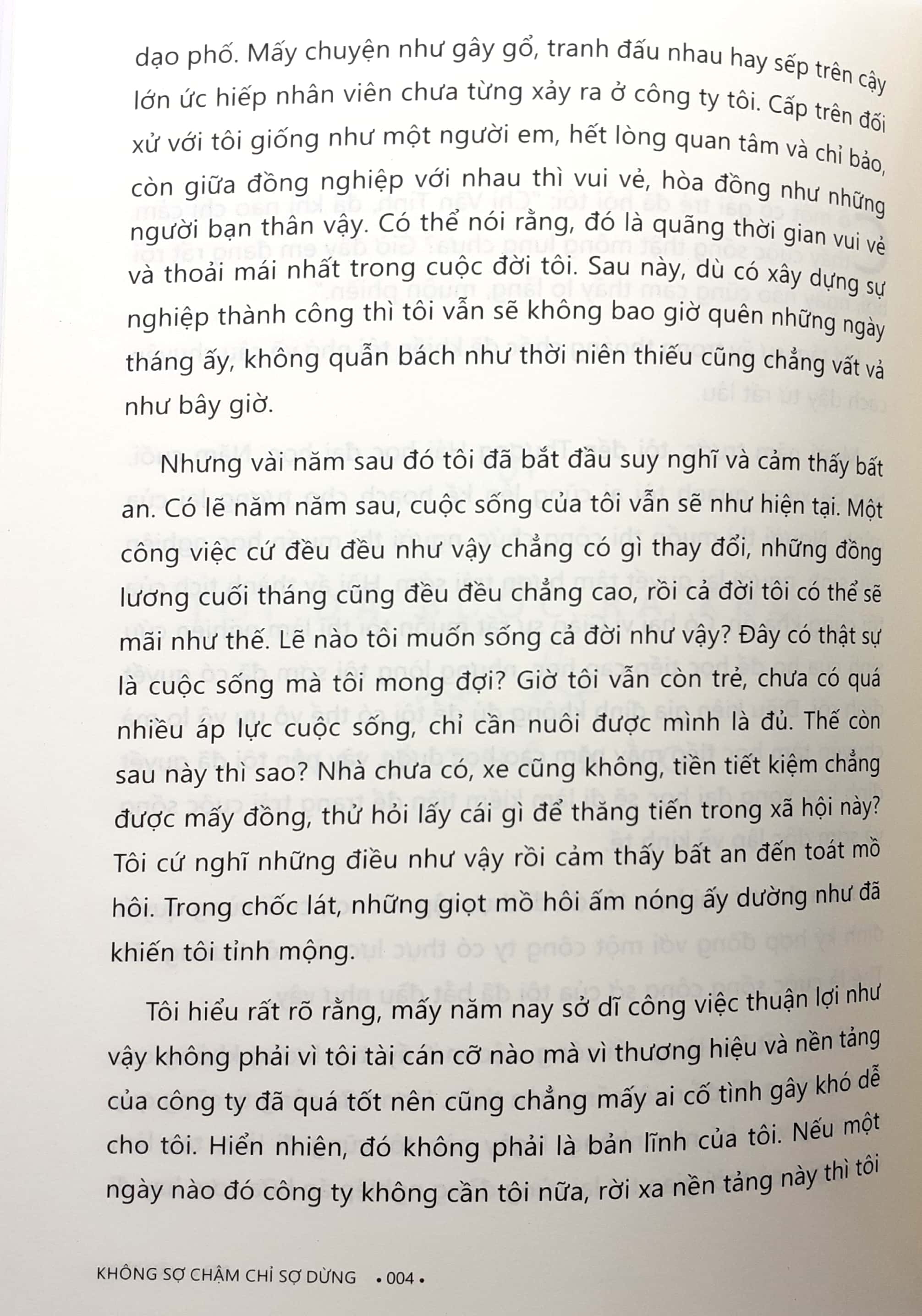 Không Sợ Chậm Chỉ Sợ Dừng