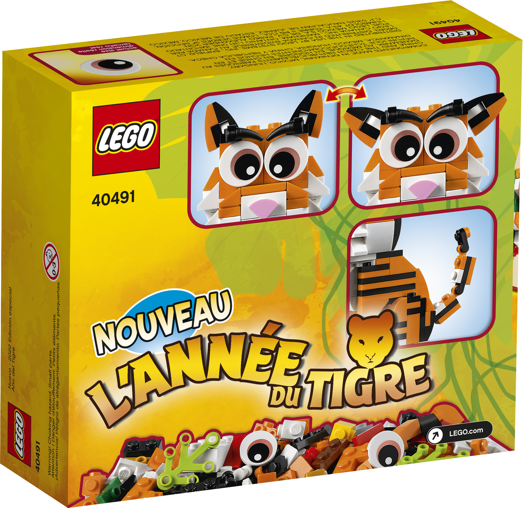 ( QUÀ TẶNG KHÔNG BÁN) LEGO 40491 BỘ LẮP RÁP NHÂM DẦN