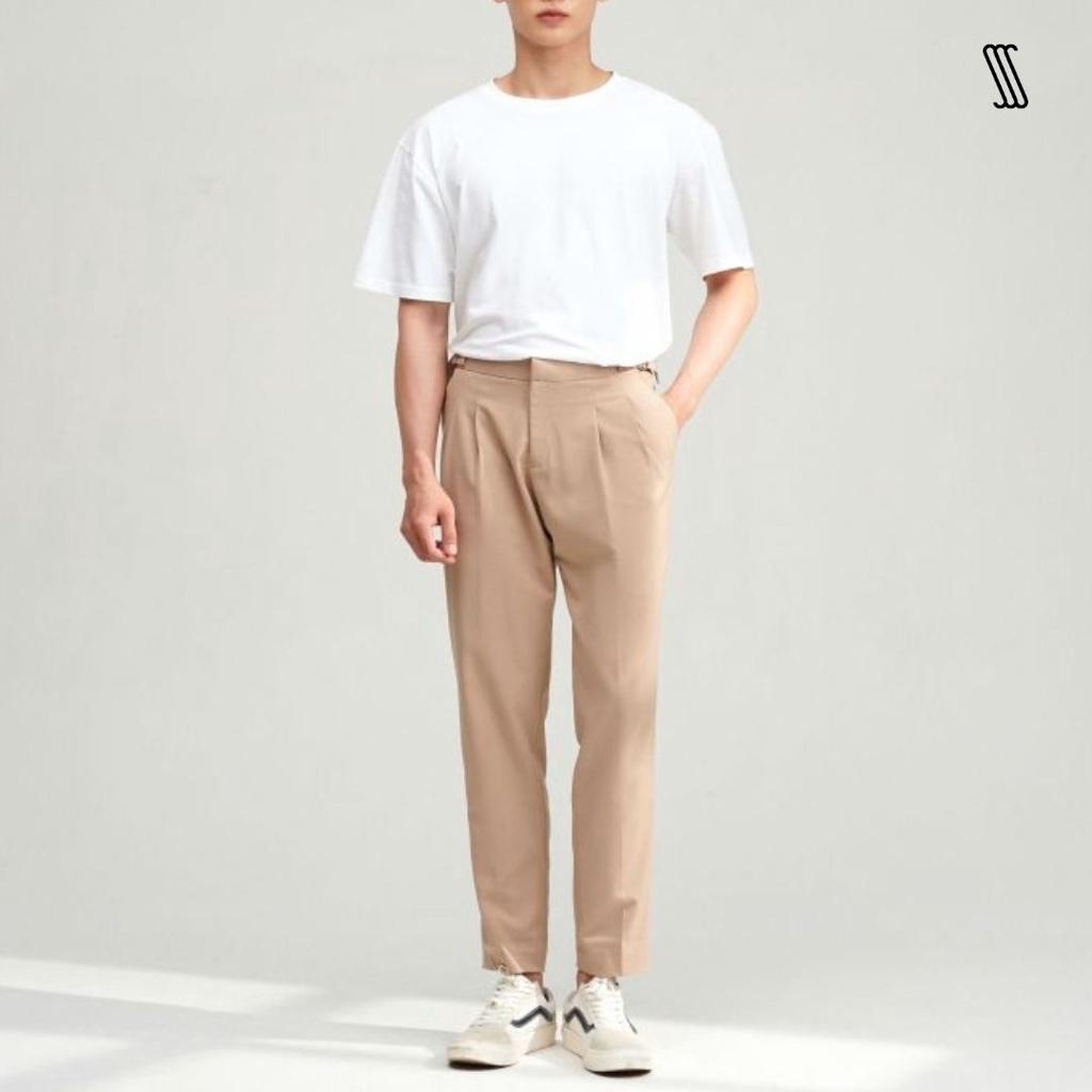 Áo thun cotton nam nữ unisex SSSTUTTER phông trơn nhiều màu cổ tròn ngắn tay thấm mồ hôi GREAT LIFE TEE - REGULAR
