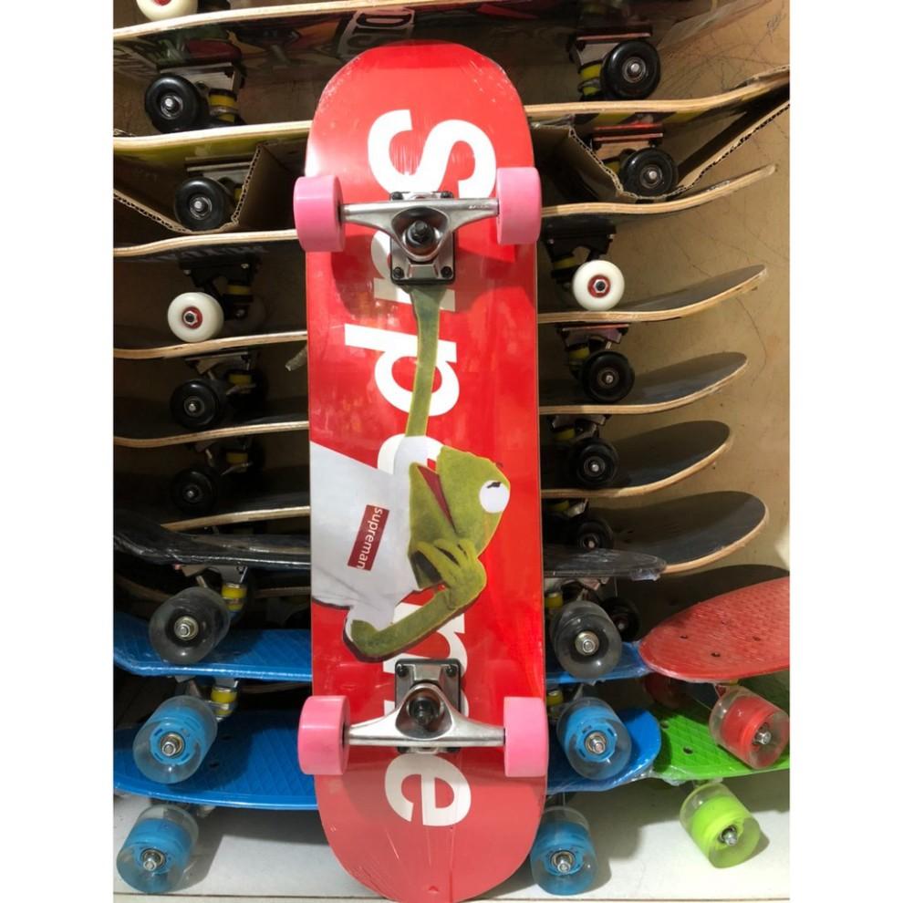 Ván Trượt Cao Cấp Skateboard Mặt Nhám gỗ ép 7 lớp chịu lực