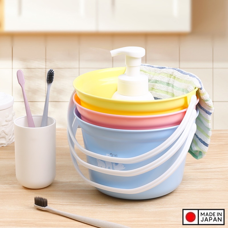 Xô nhựa trẻ em Nakaya Children's Bucket Bear 2.2L - Hàng nội địa Nhật Bản nhập khẩu chính hãng
