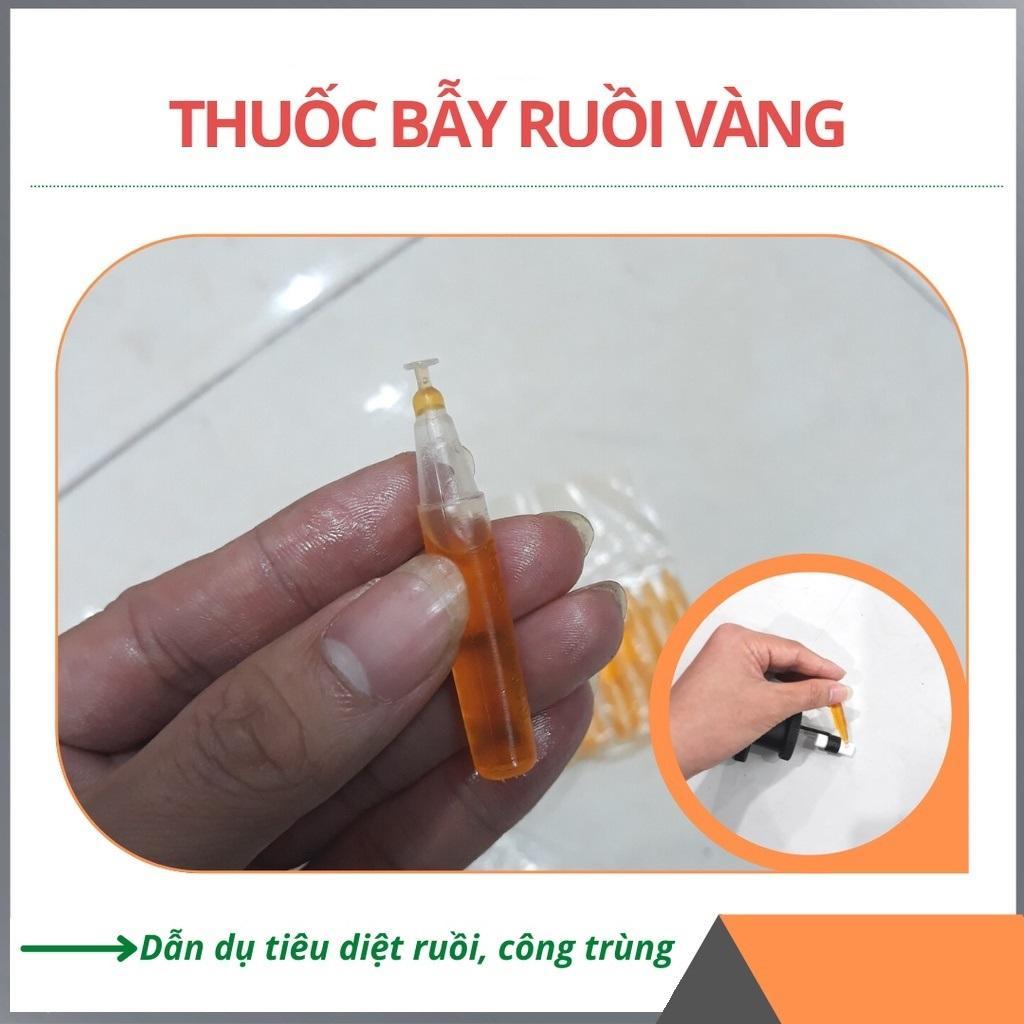 CHẾ PHẨM DẪN DỤ RUỒI VÀNG GÂY HẠI TRÊN CÂY ĂN QUẢ - HIỆU QUẢ LÂU DÀI, GIÚP BẢO VỆ CHẤT LƯỢNG TRÁI CÂY