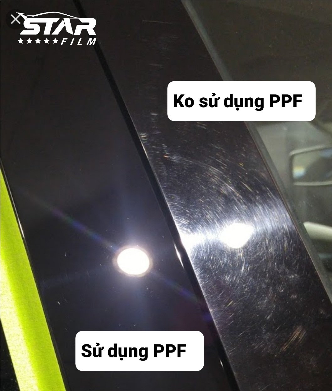 Peugeot 3008 (2019~ 2022) PPF TPU Trụ cửa chống xước tự phục hồi STARFILM