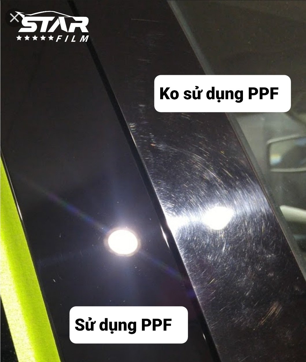 SPORTAGE 2022 PPF TPU Trụ bóng chống xước tự hồi phục STARFILM