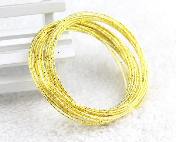 Combo Bộ 7 Vòng Ximen Mạ Vàng 18k, Không Khóa, Cỡ Ni 4,5 ; 5,5 ; 6,5, Chạm khắc tinh tế, Kèm túi đựng chất liệu Nhung Gấm, Phù hợp đeo hoặc làm quà tặng, …