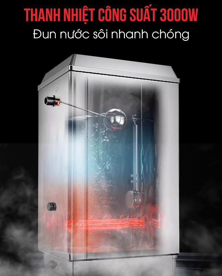 Máy đun nước nóng 60 lít/giờ TB-3 NEWSUN - Hàng chính hãng