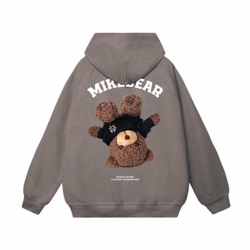 Áo hoodie nam nữ nỉ bông MIKEBEAR - form to rộng, unise.x nam nữ đều mặc được, hottrend thu đông 2022