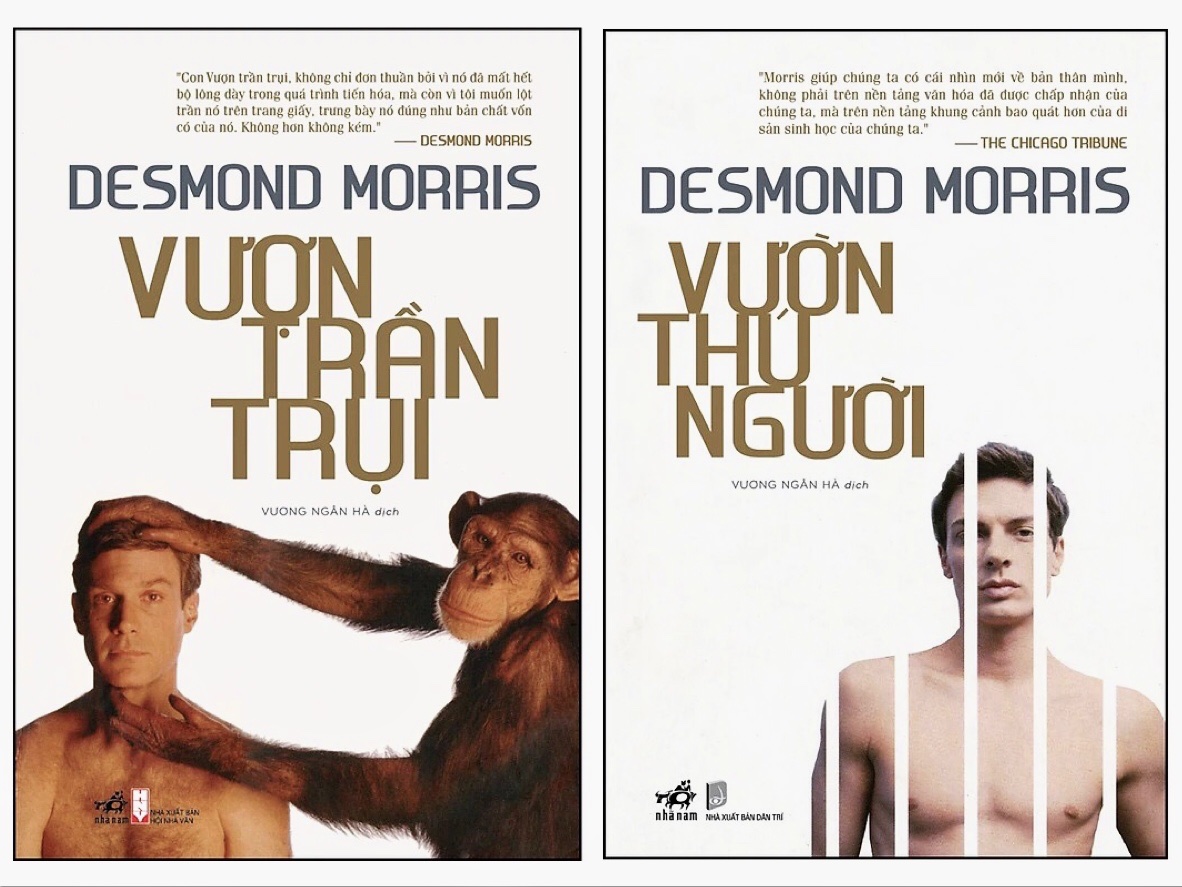 (Combo 2 Cuốn) Vượn Trần Trụi &amp; Vườn Thú Người - Desmond Morris - Vương Ngân Hà dịch - (bìa mềm)