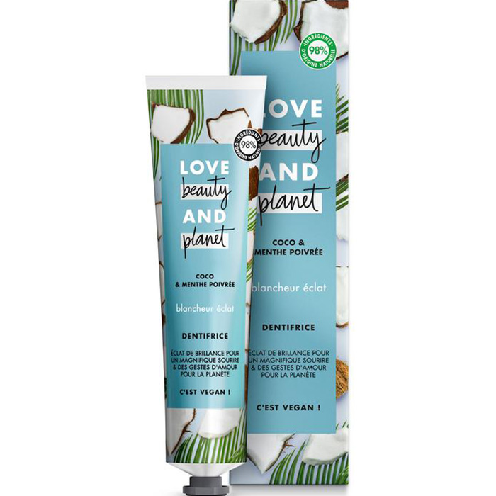 Bộ 4 Kem Đánh Răng Love Beauty And Planet (75ml x 4)