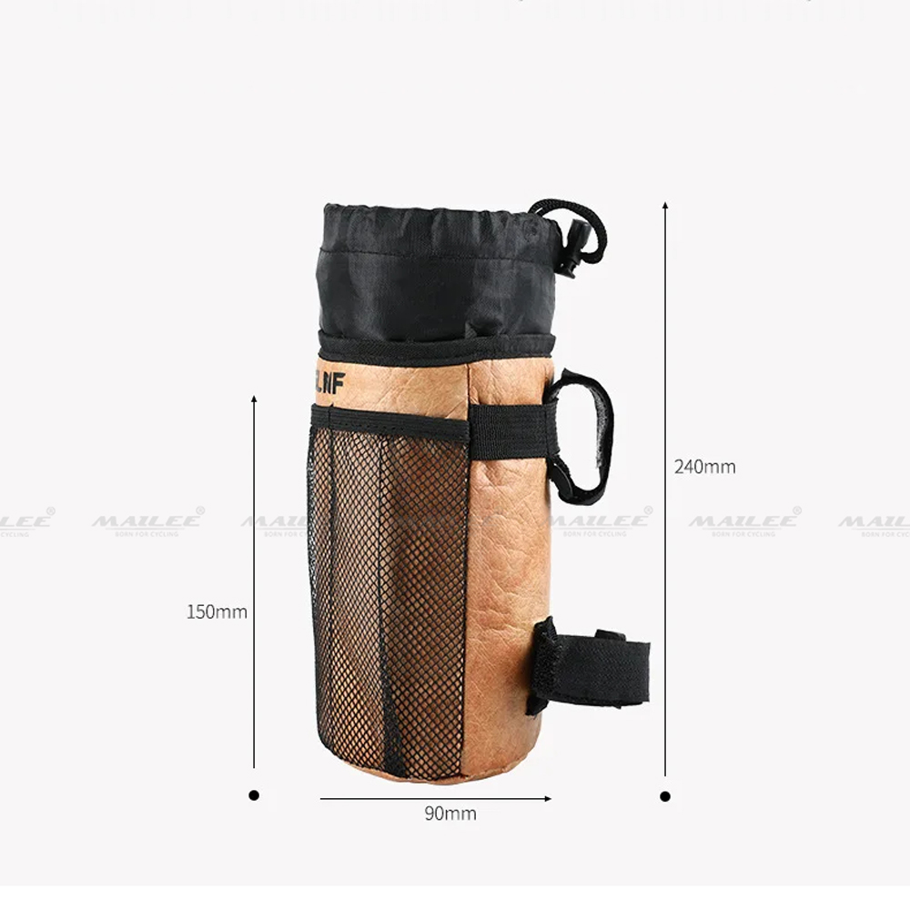 Túi giữ nhiệt đựng bình nước xe đạp ESL-007-4 giữ nhiệt giữ lạnh treo tay lái địa hình (Màu dupont) độ bền cao, chống rách, chống nước) kích thước 24x9cm - Mai Lee