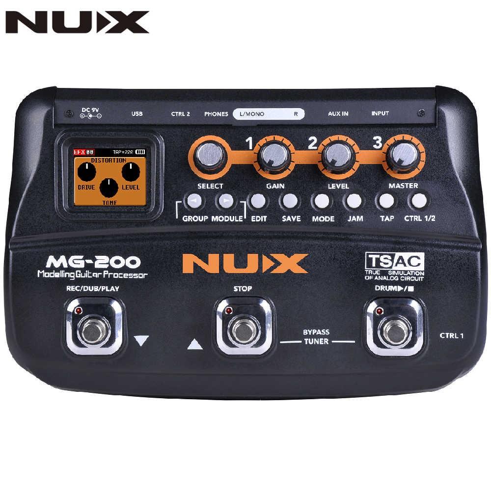 Phơ guitar điện NUX MG-200 ( guitar processor )