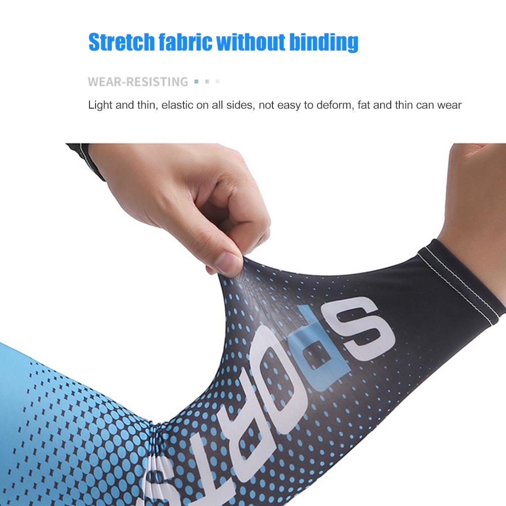 1 cặp tay áo thể thao nén tay áo Bi rổ Bi -Bycle ARM Mùa hè chạy UV Sun Protection Bóng chuyền bóng chuyền bóng chuyền Color: CP