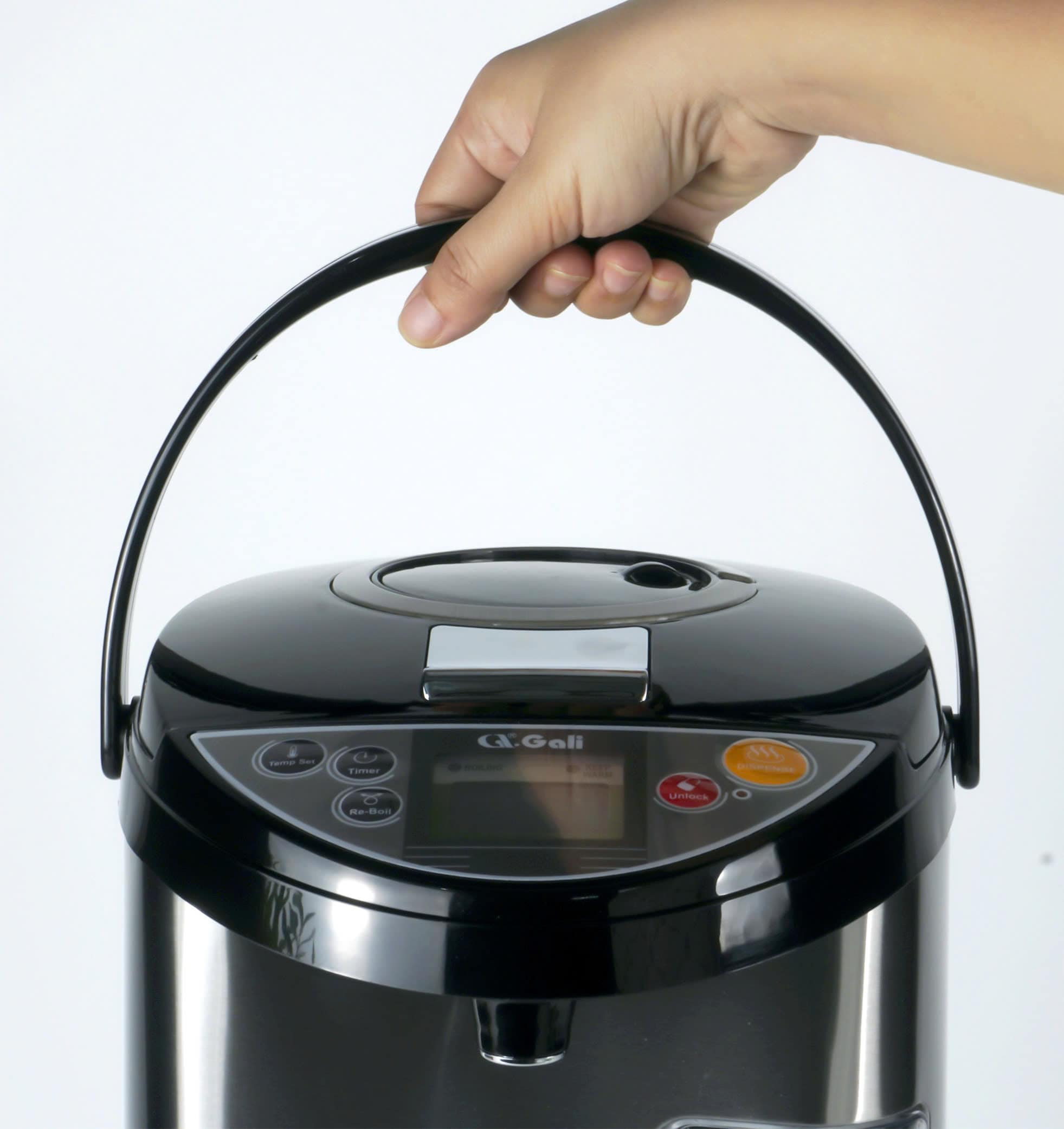 Bình Thuỷ Điện Gali GL-5050B Dung tích 5L nhỏ gọn, Thân bằng nhựa nguyên sinh cao cấp, lòng trong bằng Inox 304 dày chất lượng. Hàng chính hãng chất lượng cao bảo hành 24 tháng.
