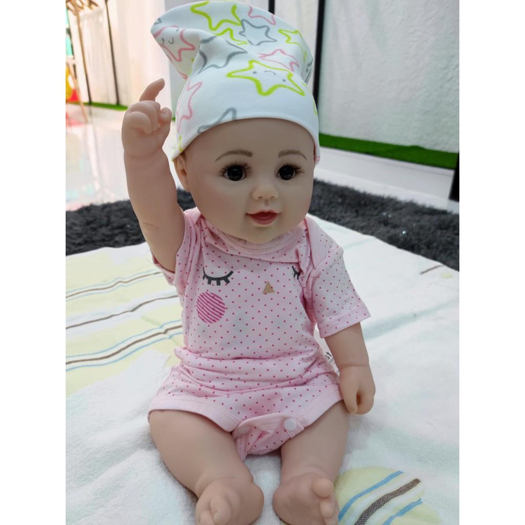 Nón em bé, nón hình ngôi sao 85200, chât liệu cotton 100% , thương hiệu Aiueo Nhật Bản.