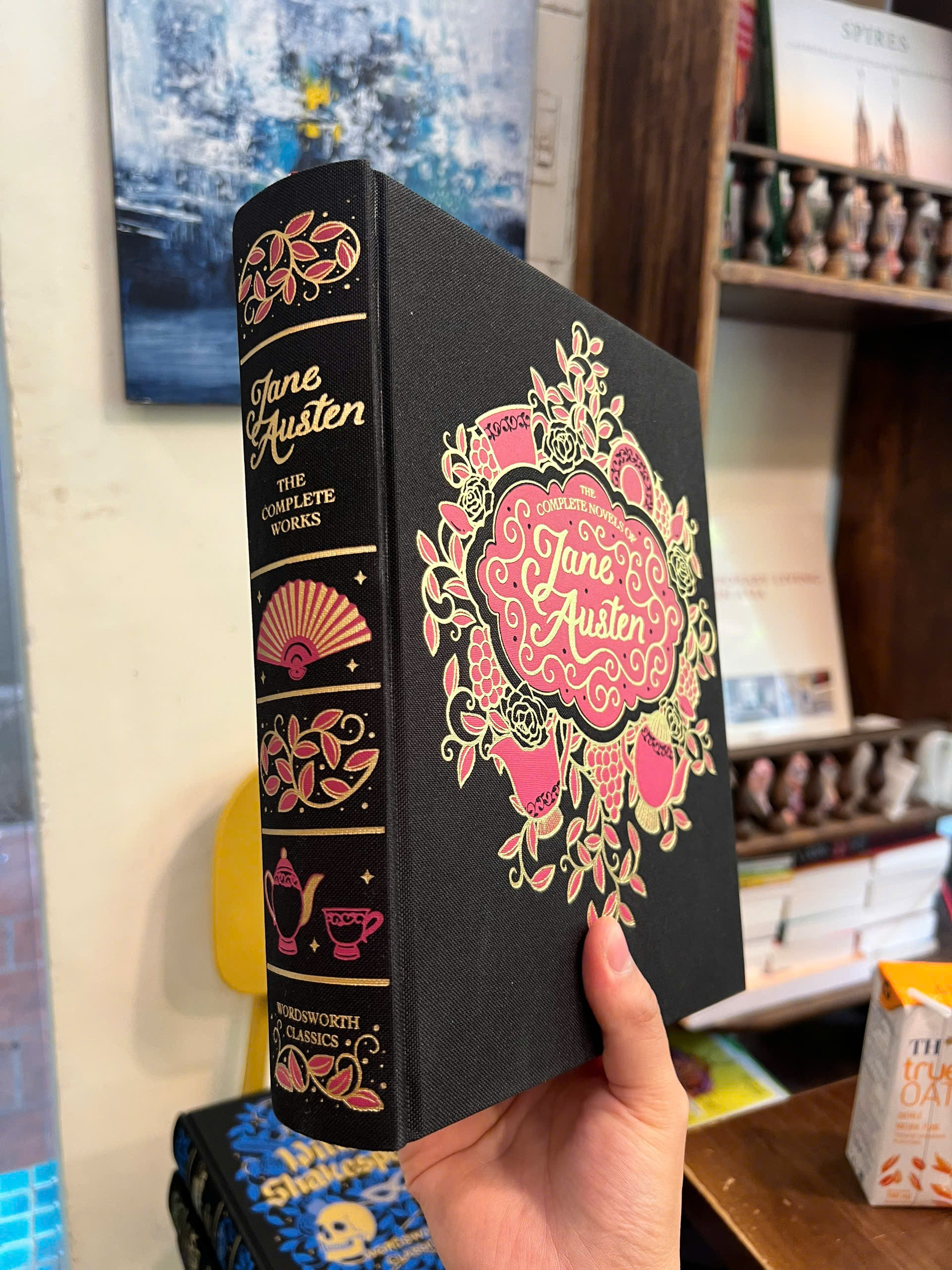 Sách - The Complete Novels of Jane Austen | Classics Fiction / Romance / Bìa da, cứng khổ lớn