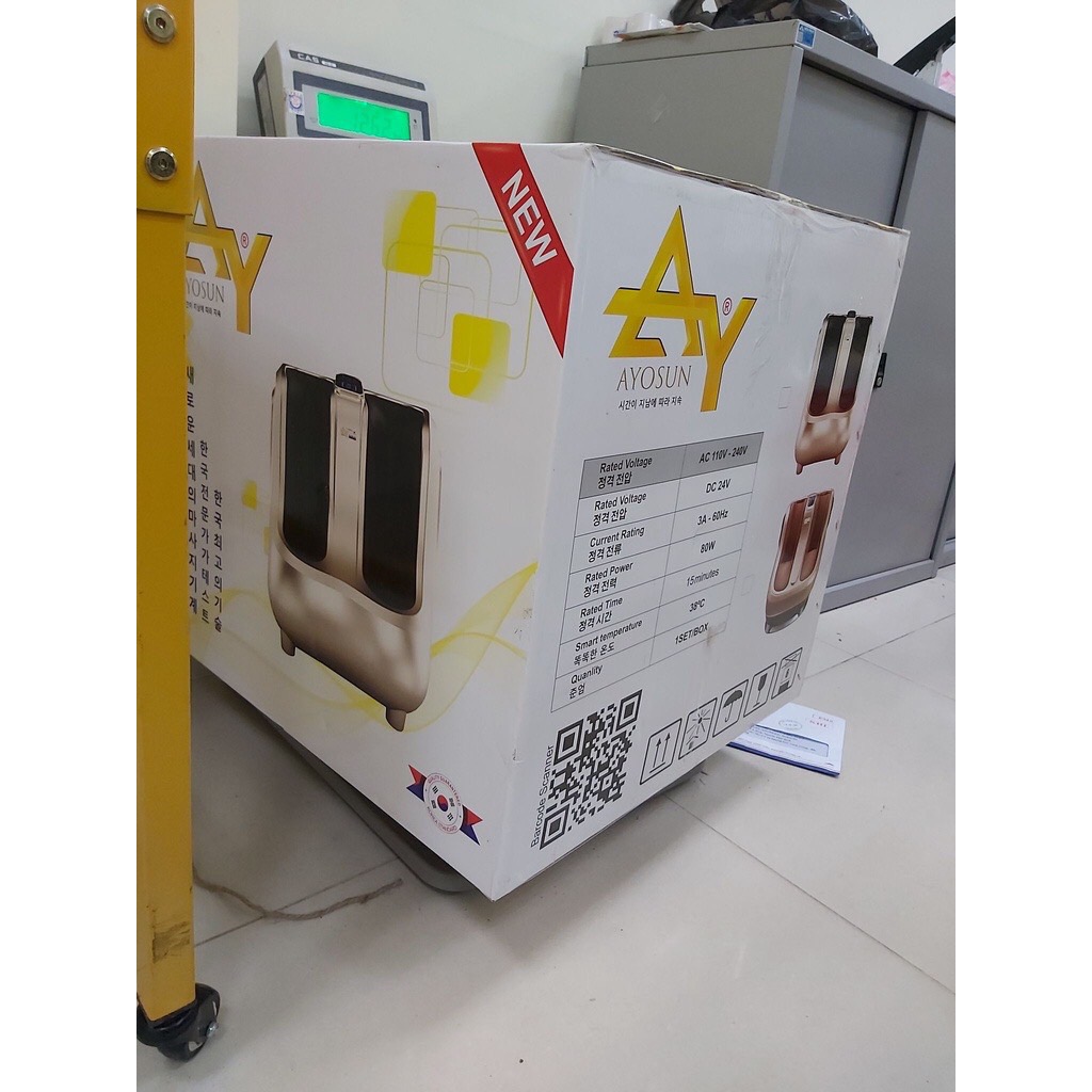 Máy massager chân 5D cao cấp