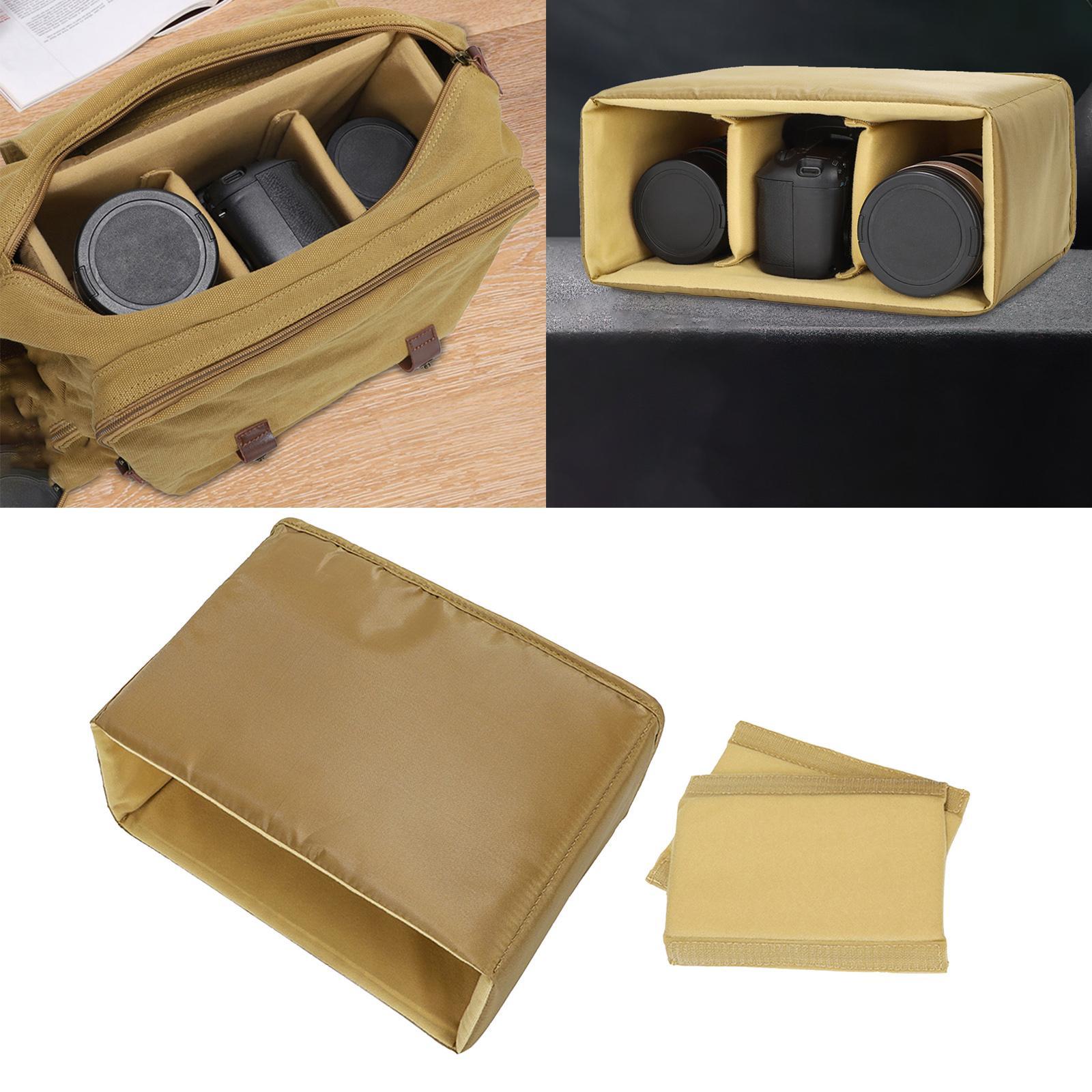 Camera Inserts Protective Bag DSLR Slr Bag Digital Camera Storage Portable Compartment Lightweight Outside Compact Camera Bag