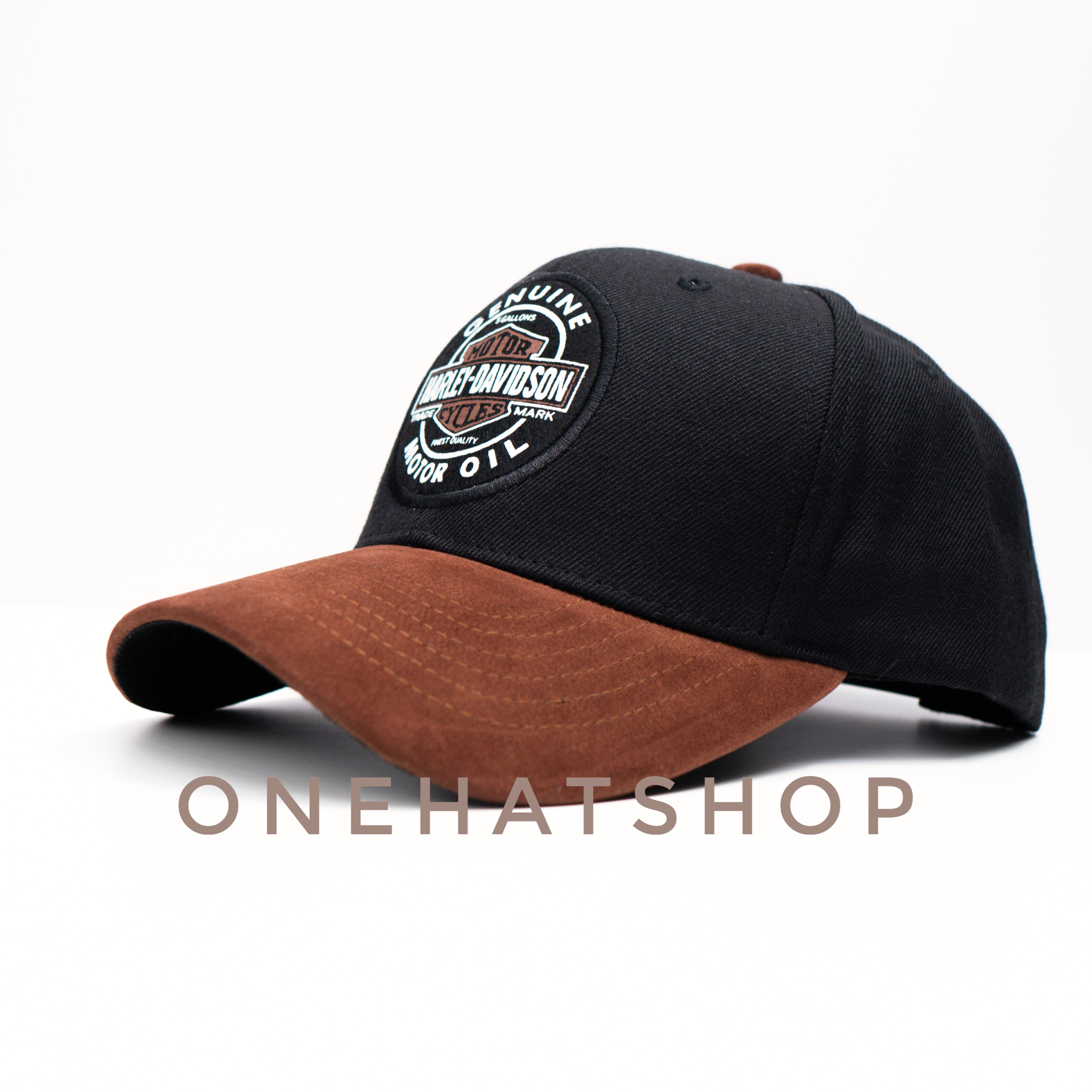 Nón lưỡi trai baseball cap logo Harley fom cứng xịn đẹp