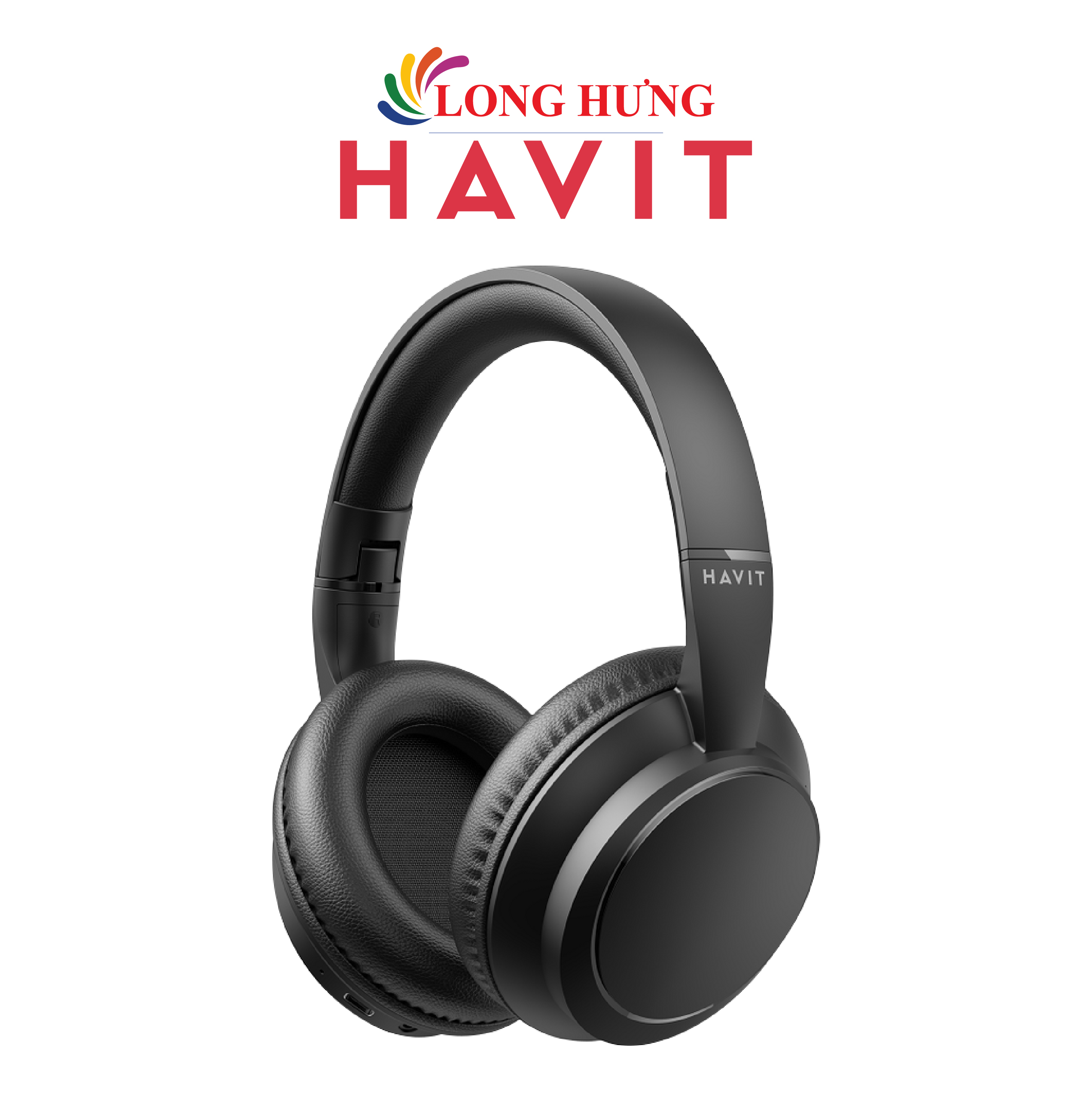 Tai nghe chụp tai Bluetooth Havit H619BT - Hàng chính hãng