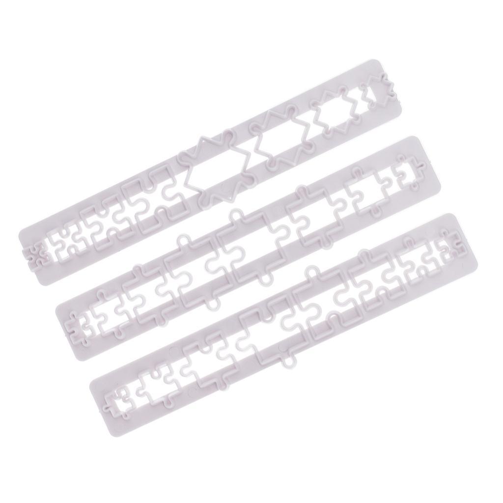 3 Pieces Clear Silicone Molds Clay Chocolate Candy Cake Fondant Resin Moulds