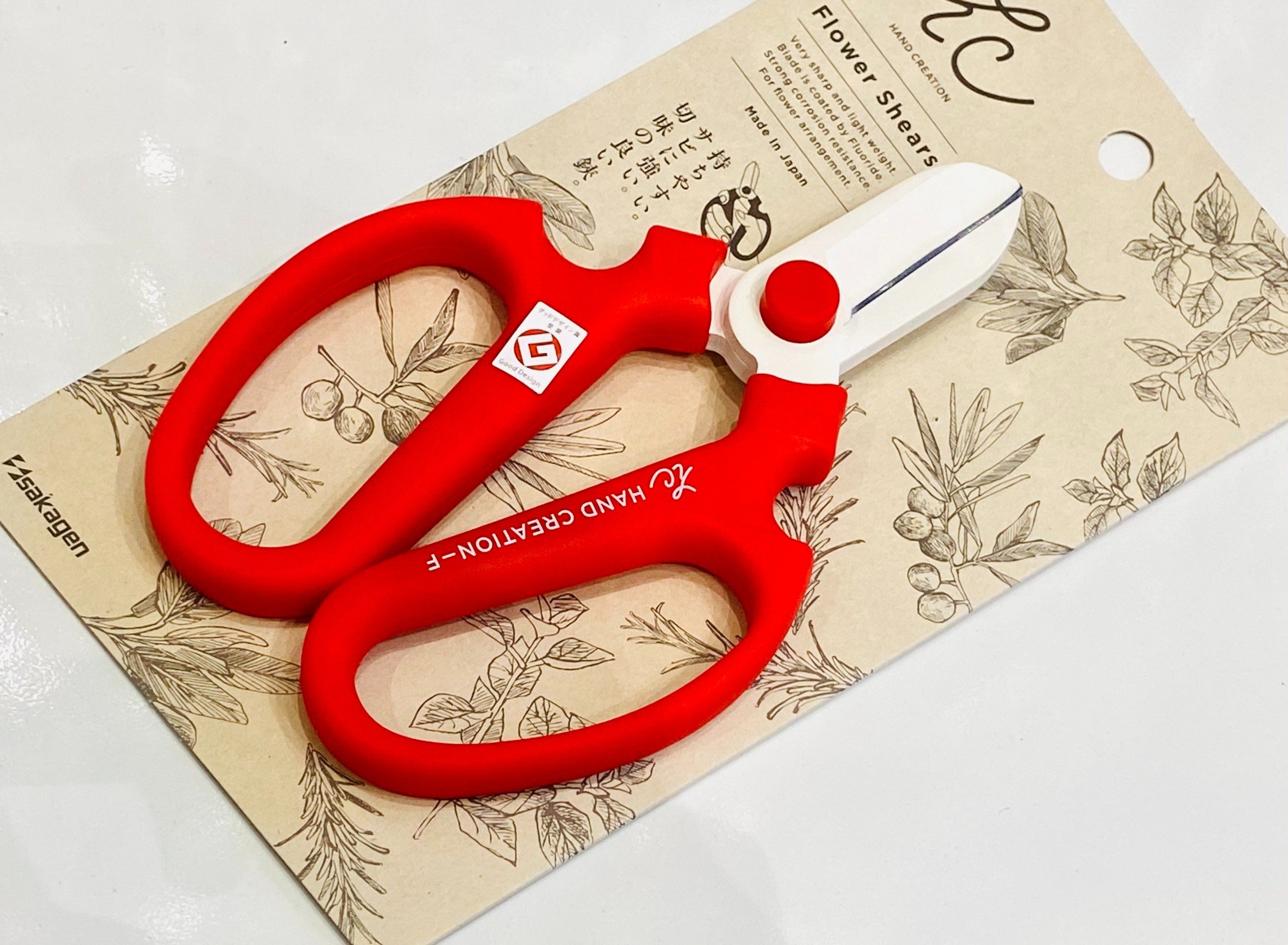 Kéo Cắt Hoa Nhật Bản Sakagen Hand Creation F-170 | Thép Carbon SK5
