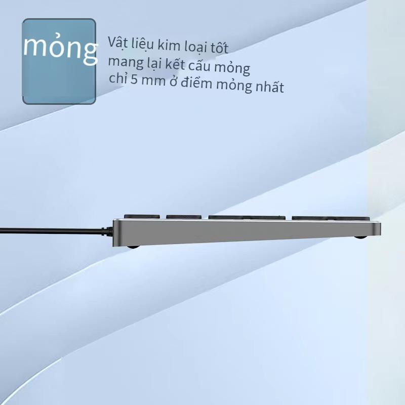 Bàn phím có dây hợp kim nhôm 3 vùng mới giá rẻ nhất trong năm phù hợp với tất cả các máy tính hệ thống Apple phím cấu trúc chữ X