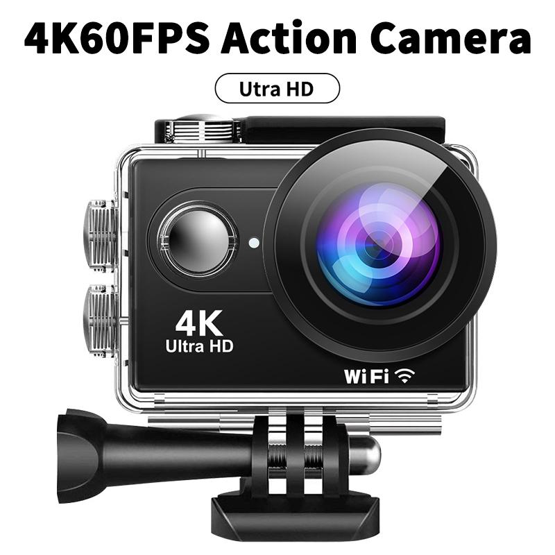 OurLife S9R 4K 60fps Ultra HD Action Camera EIS chống lắc hỗ trợ không thấm nước WiFi điều khiển xe đạp máy ảnh hành động thể thao