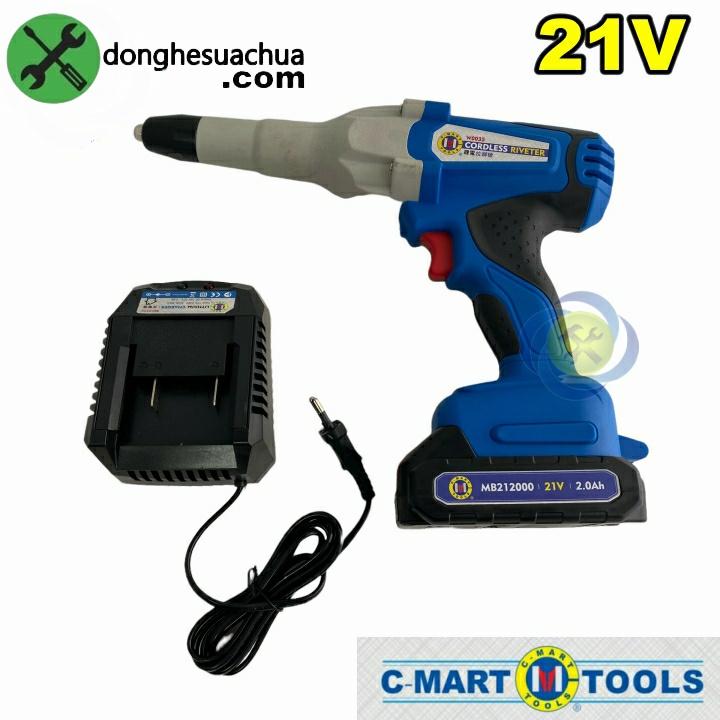Máy rút River dùng Pin 21V C-mart W0035 động cơ không chổi than
