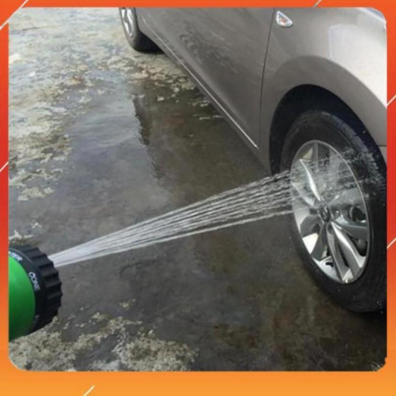 Vòi xịt rửa xe,Vòi phun nước tưới cây tăng áp thông minh 8 chế độ 815621