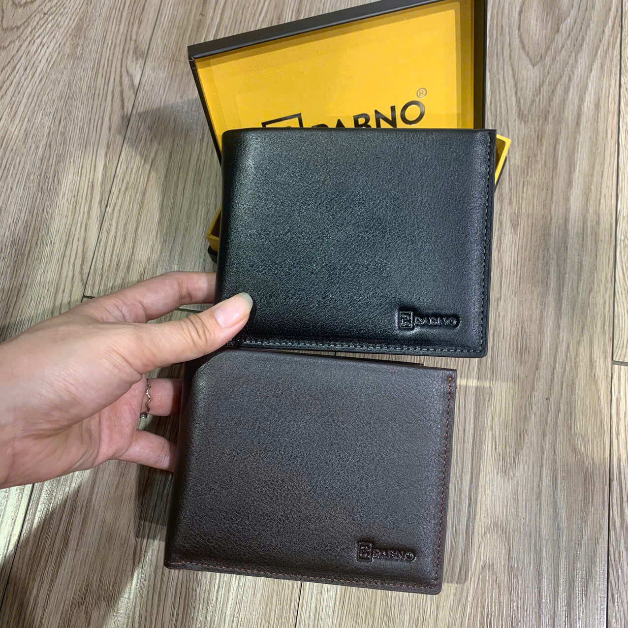 [PABNO] Ví Nam Da Bò Dáng Ngang Có Ngăn Khóa Tiện Dụng PABNO VF76