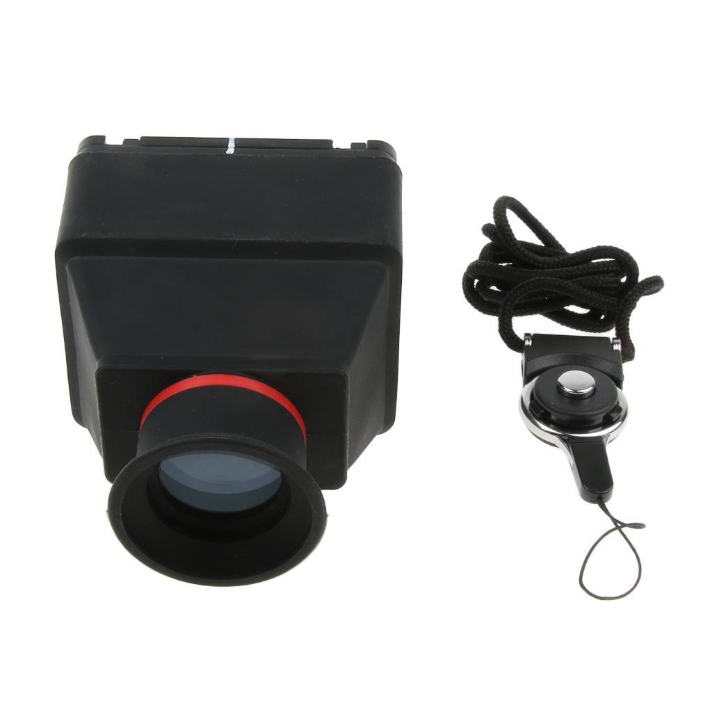 For Canon Sony DSLR Camera Viewfinder Magnifier 3X 3.2 Inch LCD Screen