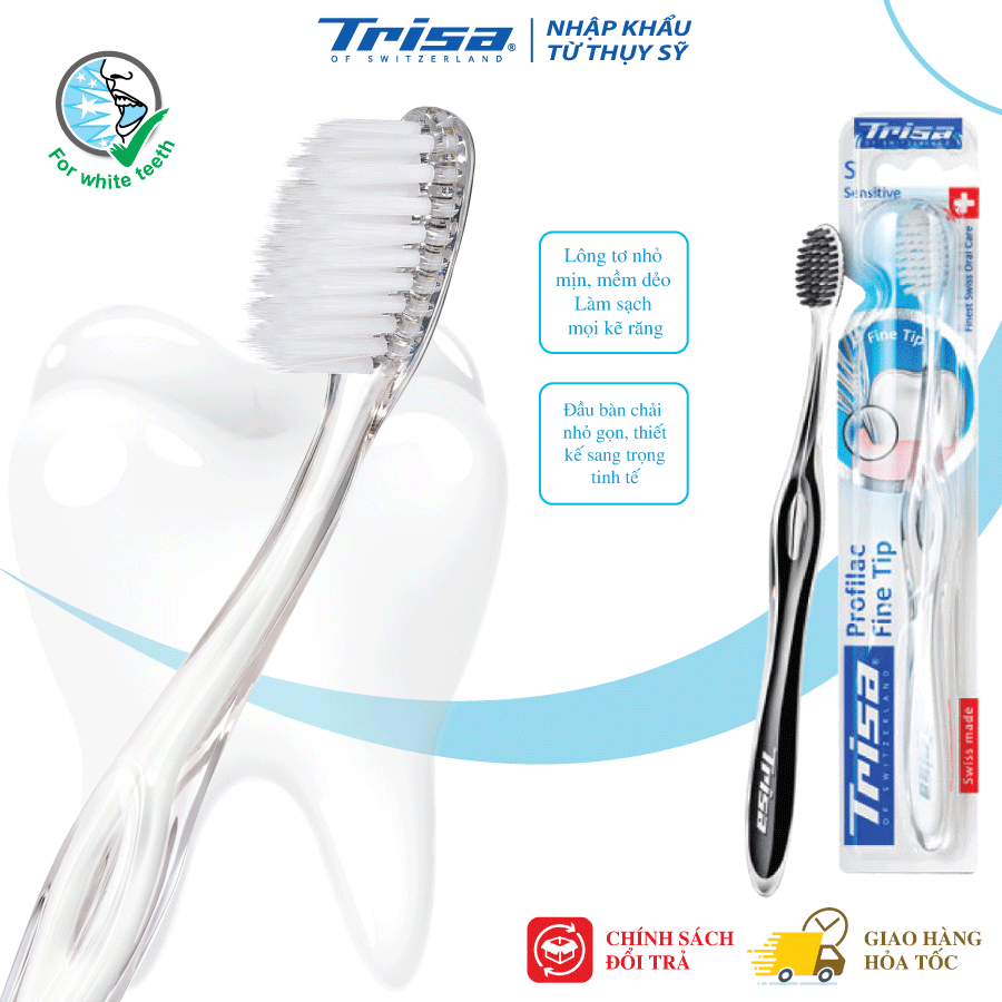 Bàn Chải Đánh Răng Trisa Profilac Fine Tip
