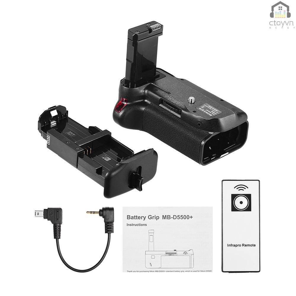 Tay cầm giữ pin cho máy ảnh D5500 D5600 DSLR EN-EL 14