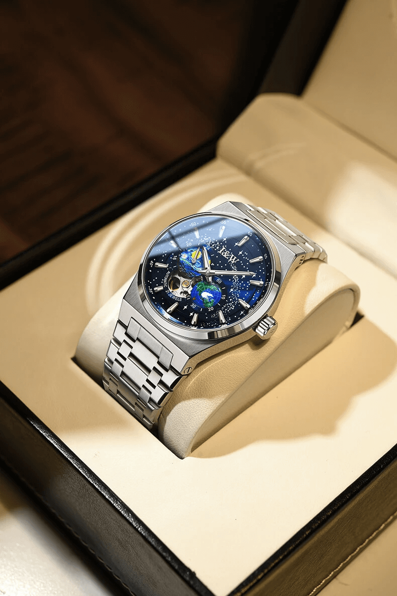 Đồng hồ nam chính hãng IW CARNIVAL IW708G-2 Kính sapphire ,chống xước ,Chống nước 50m ,Bảo hành 24 tháng,Máy cơ ,dây kim loại thép không gỉ 316L, thiết kế đơn giản dễ đeo