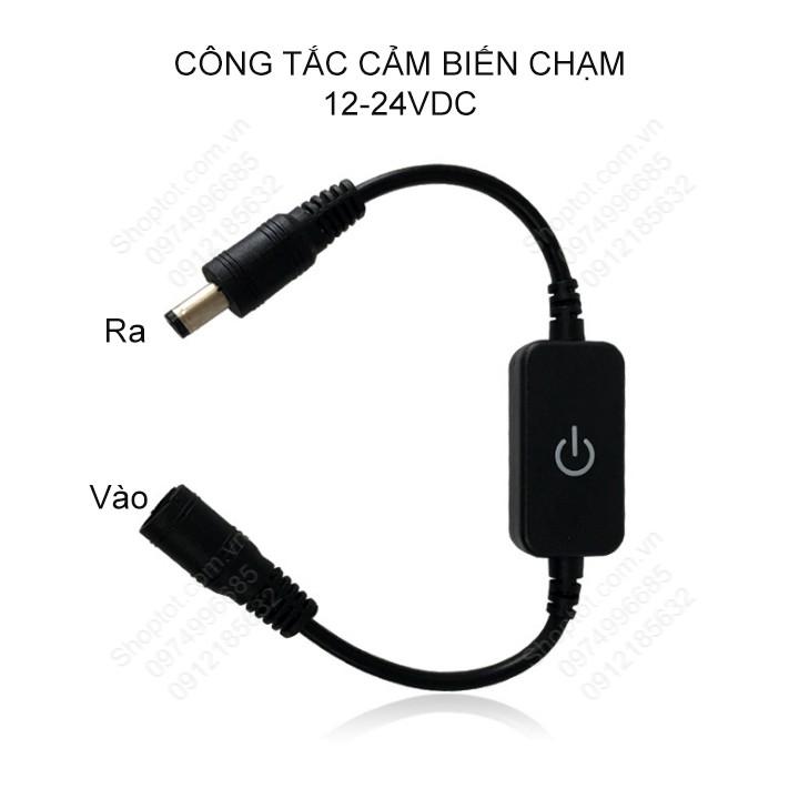 Công tắc cảm biến chạm 12-24V, 4A dùng đóng cắt đèn led