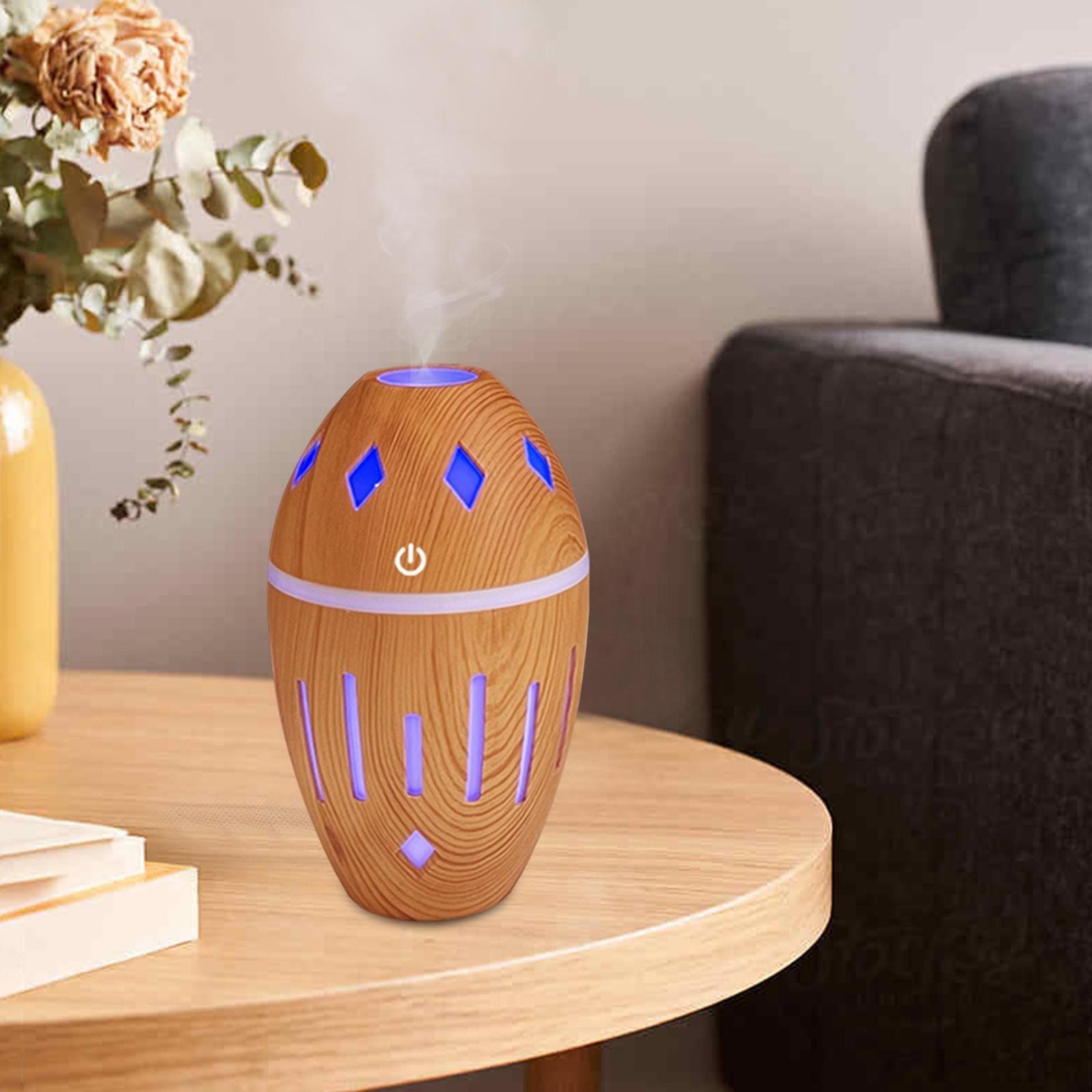 Air Humidifier Night Light Mute Humidifier for Desktop Bedside Car