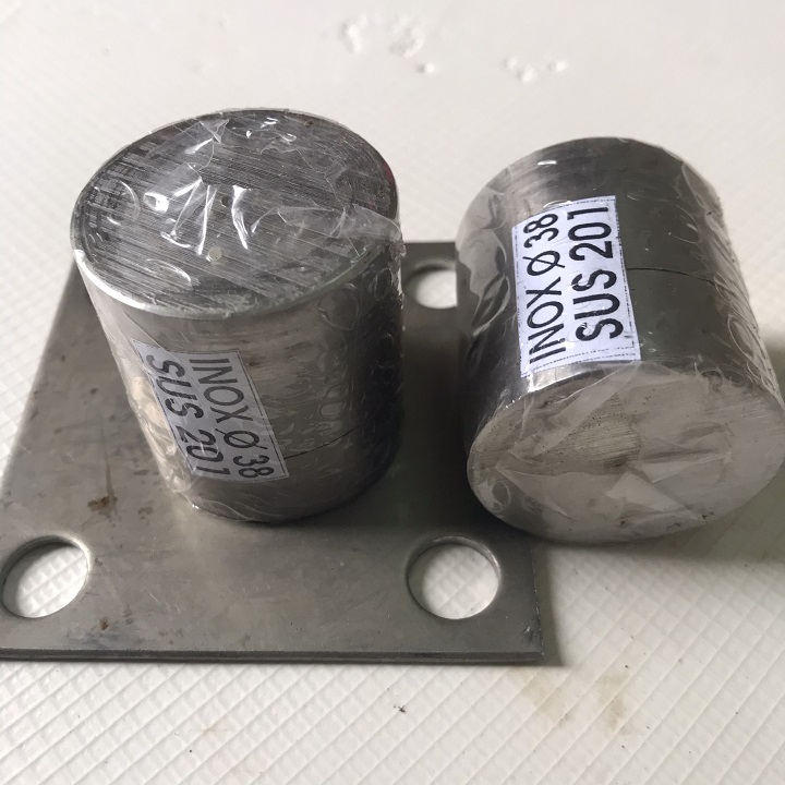 Bản lề cối xoay cửa cổng chịu lực - Chất liệu Inox 201 Ø38 - Dùng cho cửa 1 cánh