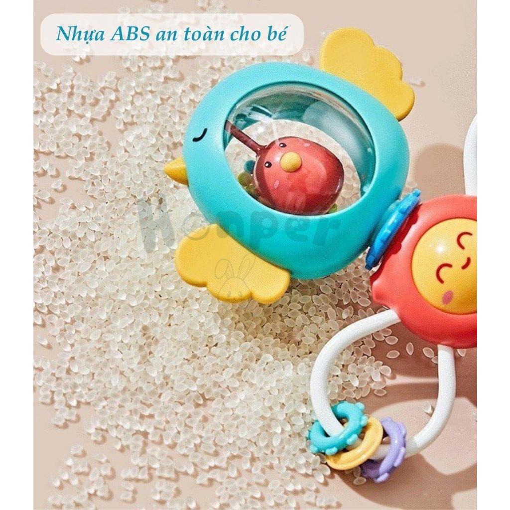 Đồ chơi xúc xắc gặm nướu hình gà cho bé