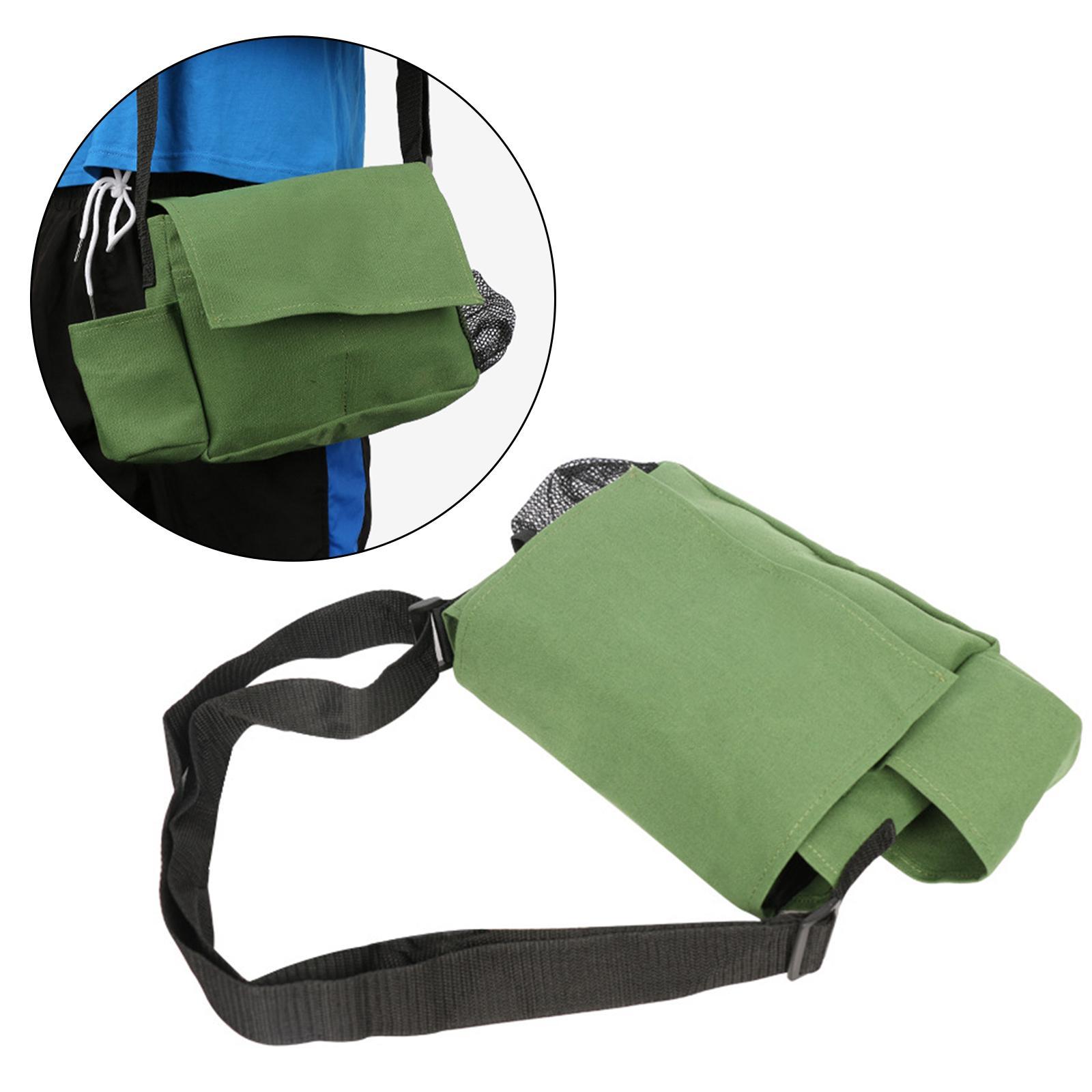 Portable Golf Ball Bag Pouch Golfers Gift Organizer Belt Waist Bag Container