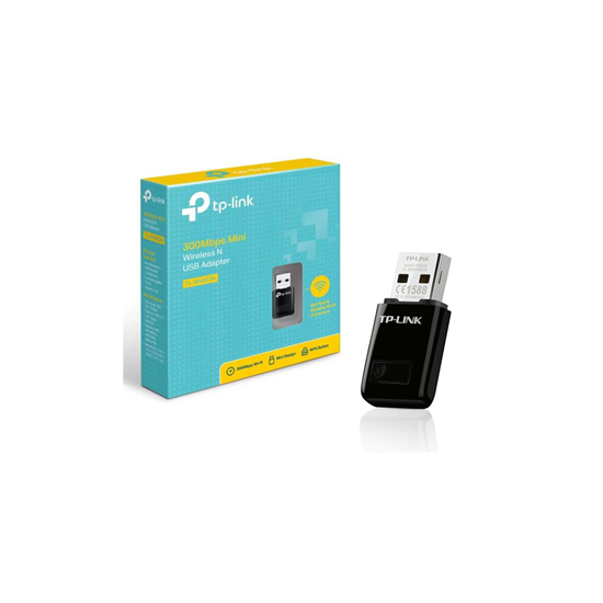 Bộ chuyển đổi WIFI USB TP-Link chuẩn N 300Mbps TL-WN823N - Hàng Chính Hãng