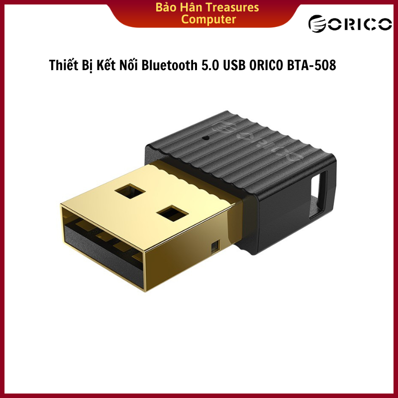 USB Bluetooth 5.0 tốc độ 5Mbps Orico BTA-508 – Hàng Phân Phối Chính Hãng