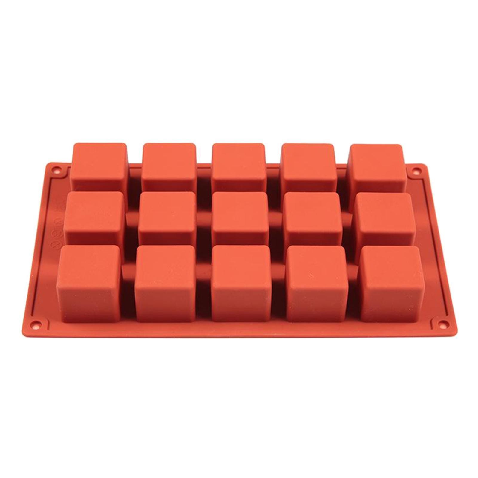 Square chocolate molds Pastry Tools Cupcake Baking Pan Kitchen Supply