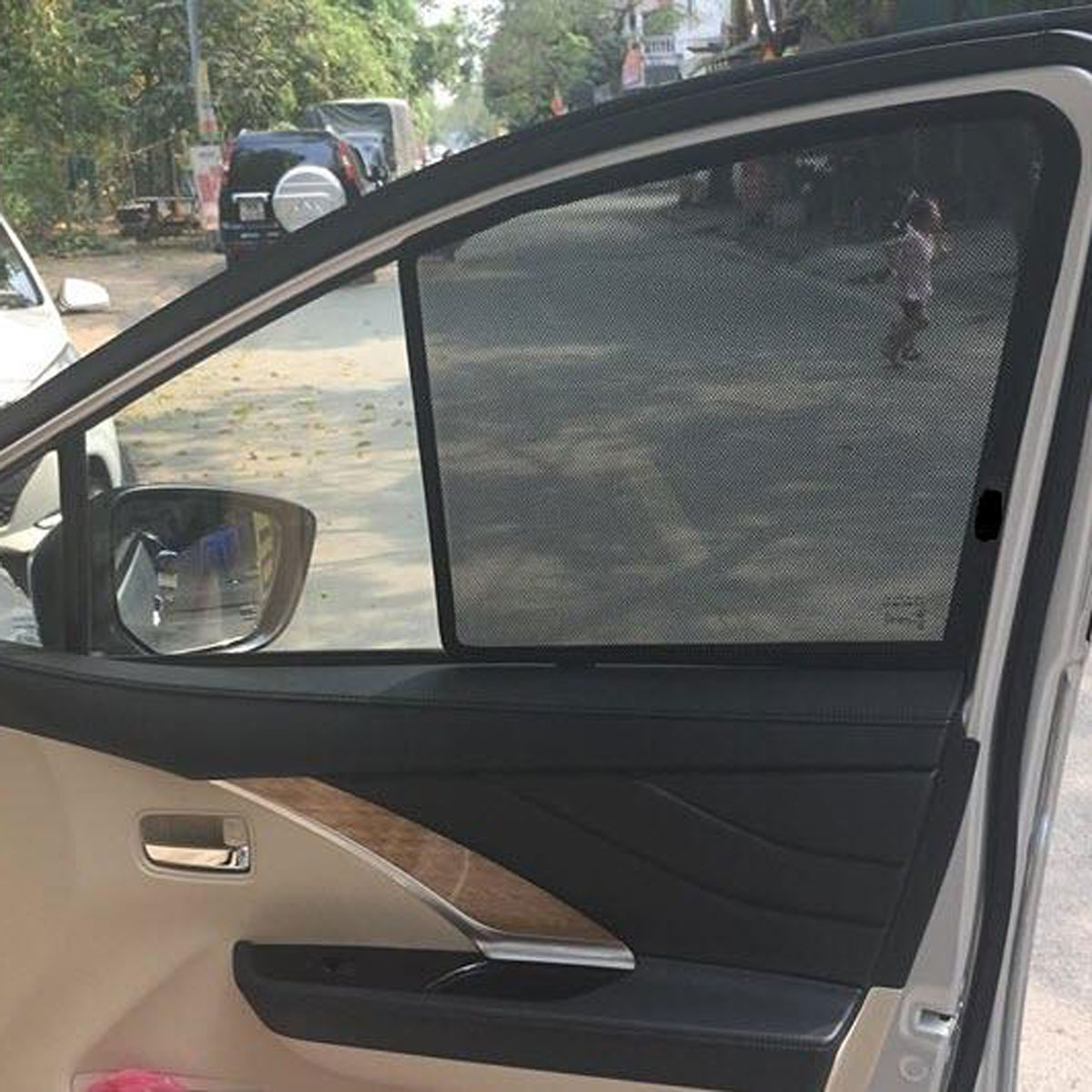Bộ Rèm Chắn Nắng Nam Châm Theo Xe Dành Cho Các Dòng Xe Ô Tô Mitsubishi