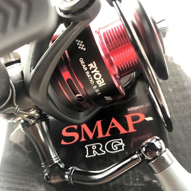Máy câu cá RYOBI SMAP 8000 máy cực khoẻ y hình