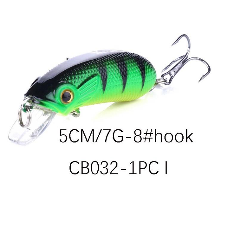 MỒI LURE 3D Dài 5cm nặng 7gr