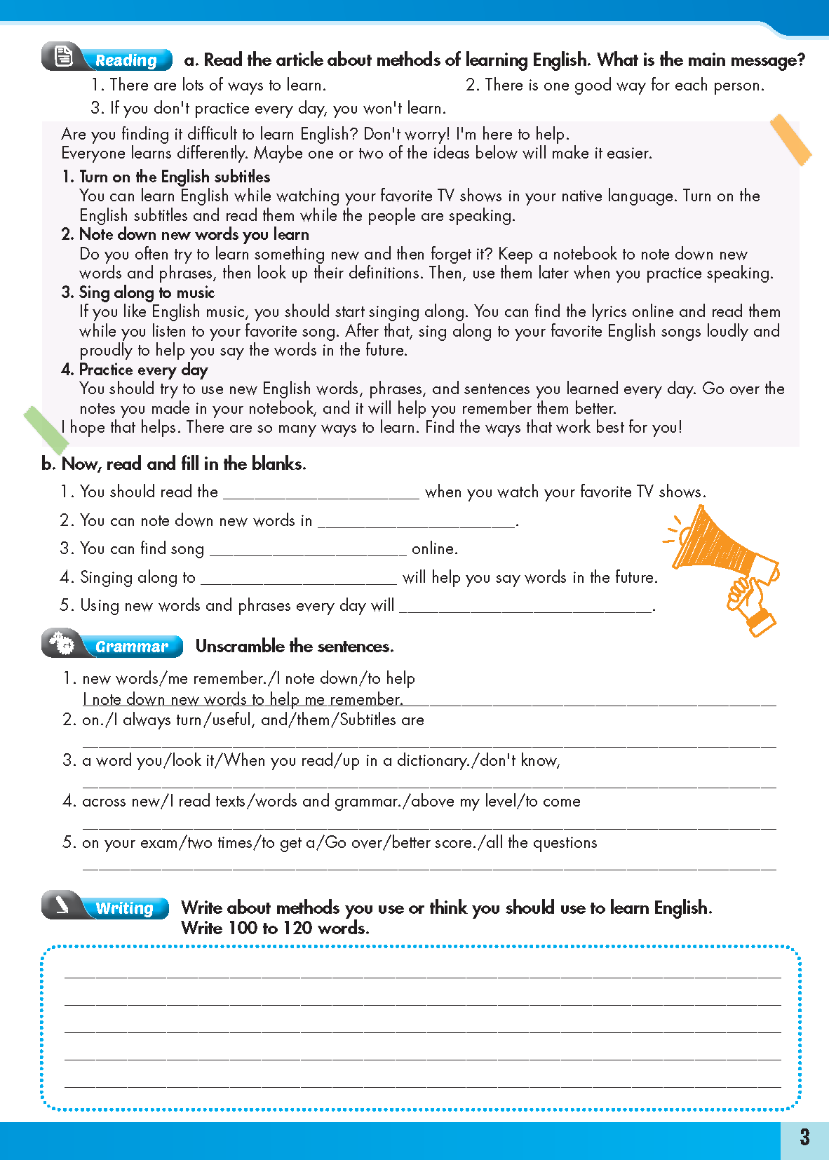 Tiếng Anh 9 i-Learn Smart World - Workbook (Sách bài tập)