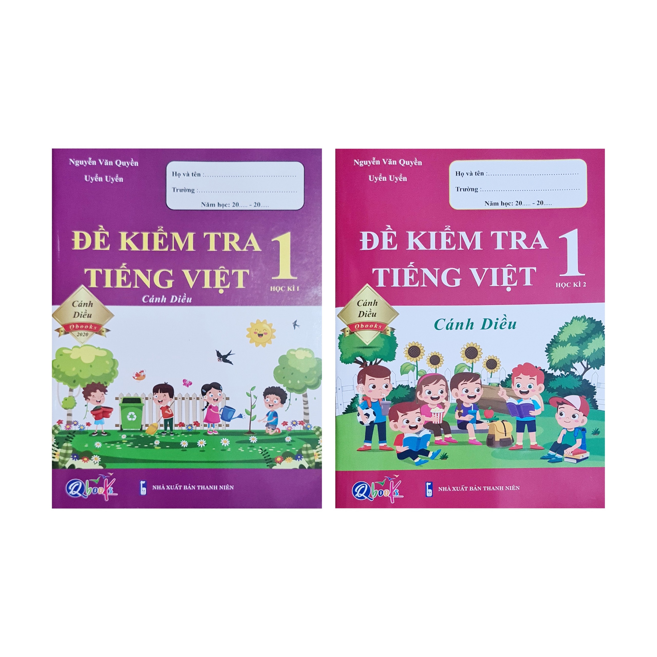 Combo Sách - Đề kiểm tra Tiếng Việt 1 học kì I + II ( Cánh Diều )